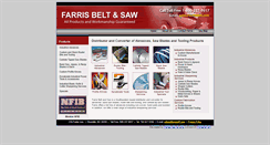 Desktop Screenshot of farrisbelt.com